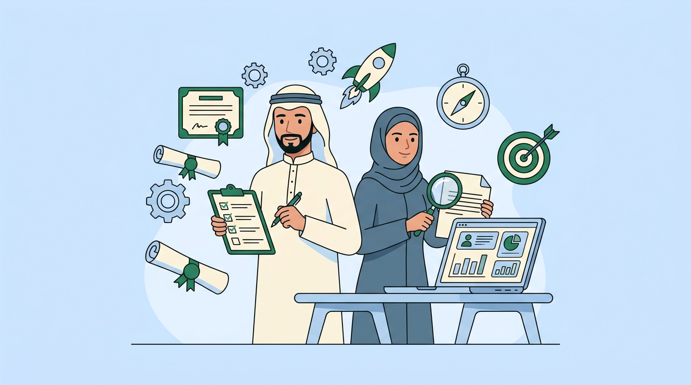 دليل أفضل الشهادات الاحترافية المطلوبة في سوق العمل السعودي
